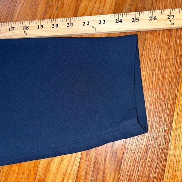 Ashley Stewart belted blouse size 20W blue button down plus size 2X business - Picture 3 of 7